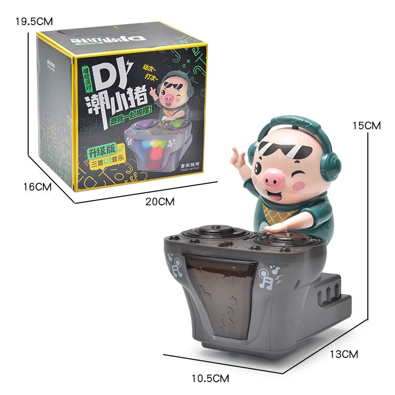 Dancing Musical LED Pig Toy