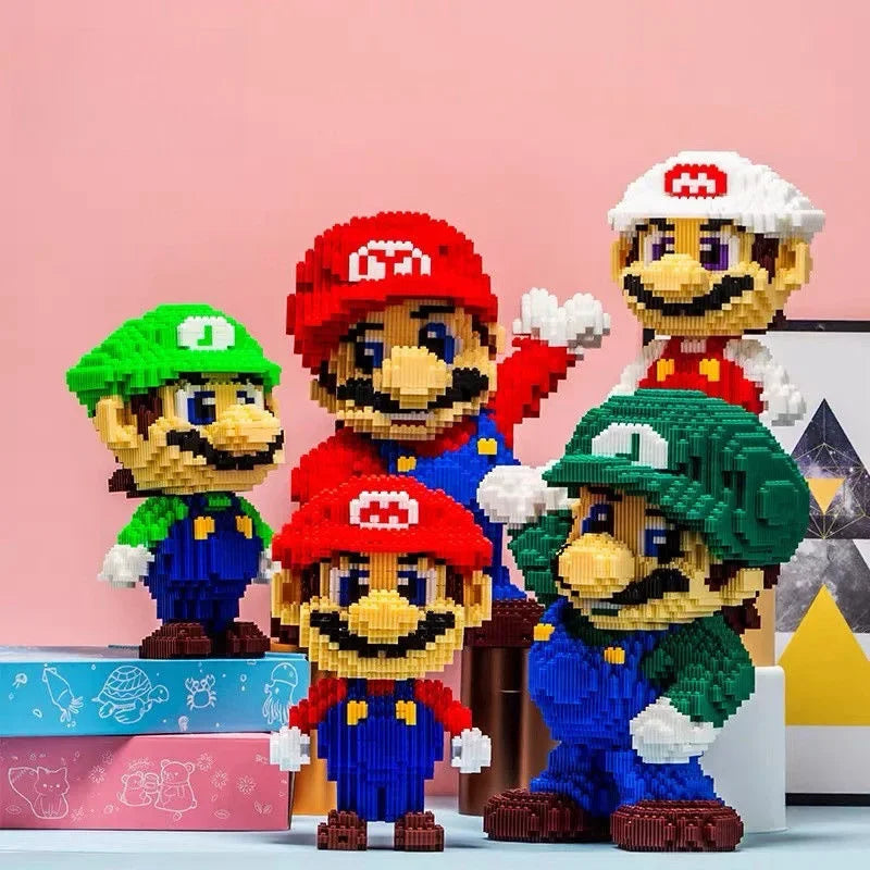 Super Mario Building Block Toy – Kids’ Assembly Gift