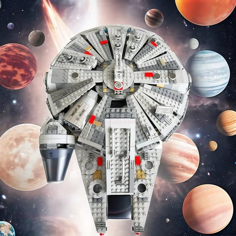 Spaceship Building Lego Blocks Model Set