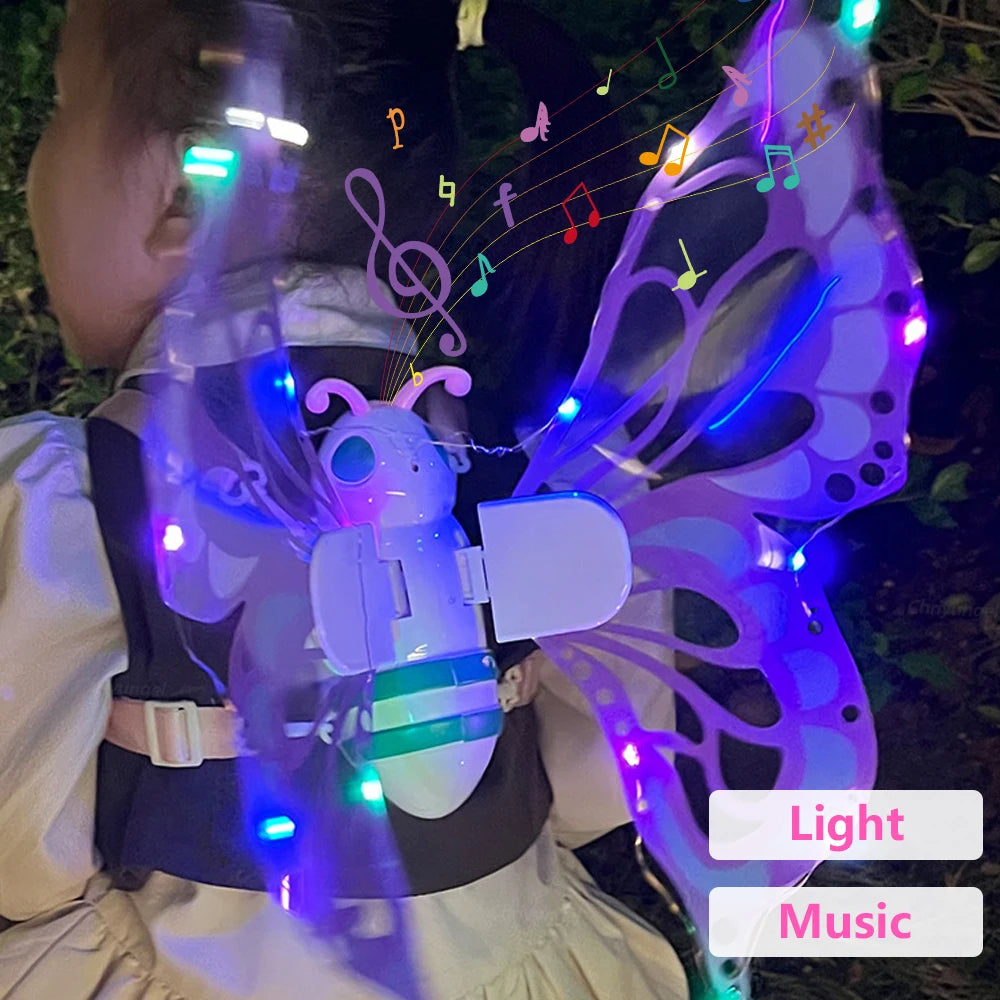 Electric Light-Up Fairy Wings Toy