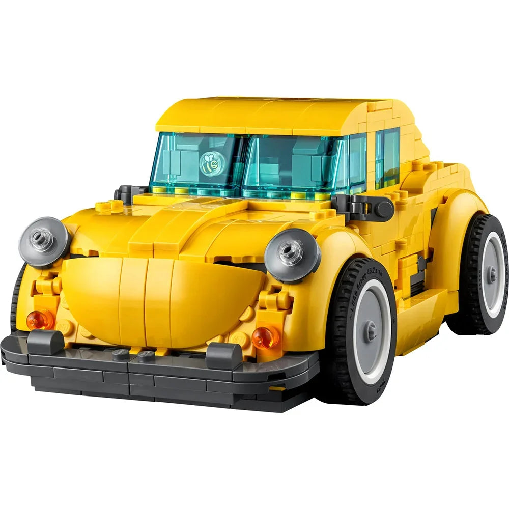 Yellow Robot Truck Car Toys Building Blocks Sets Compatible With Legoed Particles Suitable For Christmas Gifts 10338