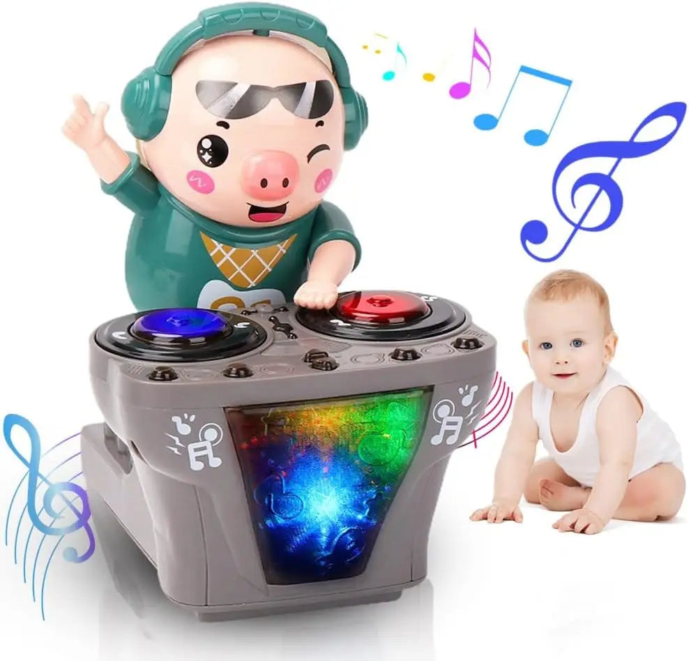 Dancing Musical LED Pig Toy