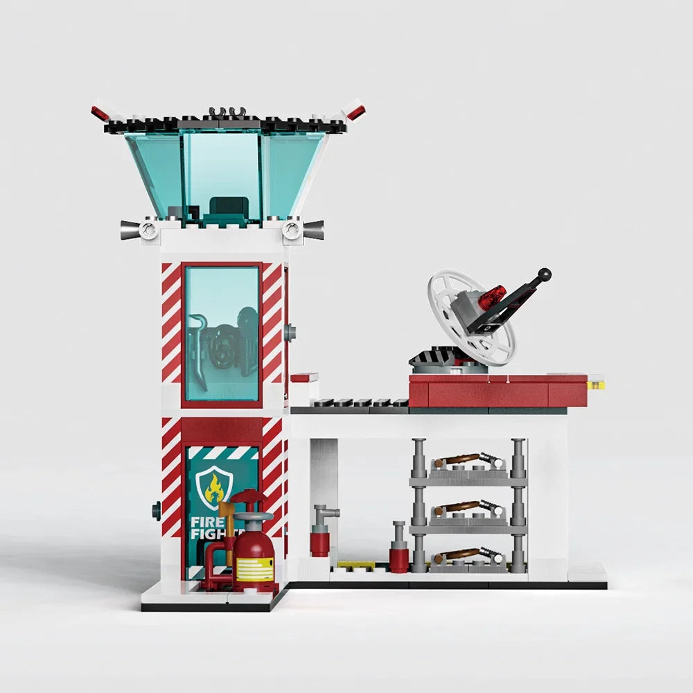 City Fire Rescue Plane Toy for Kids, Fun Birthday Gift Idea for Boys and Girls Ages 6+ who Love Airplane Toys and Imaginative