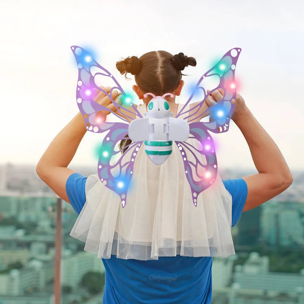 Electric Light-Up Fairy Wings Toy