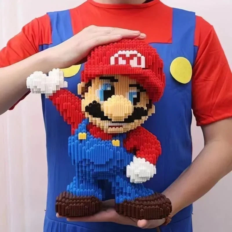Super Mario Building Block Toy – Kids’ Assembly Gift