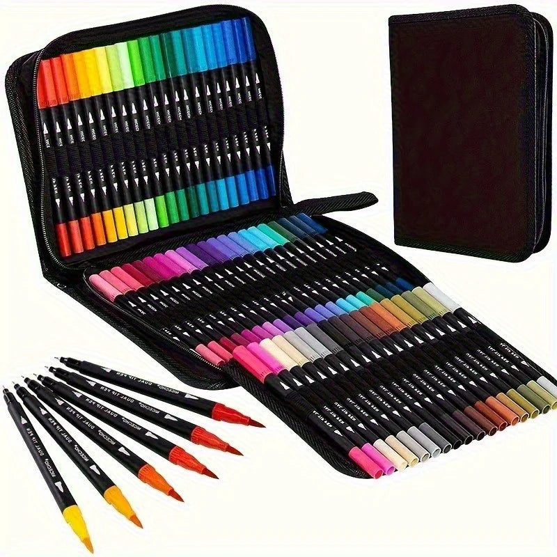 Double-Ended Watercolor Marker Set