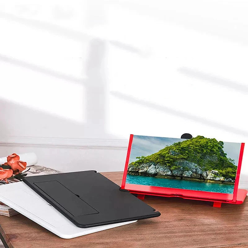 9-10" 3D Mobile Screen Amplifier & Stand