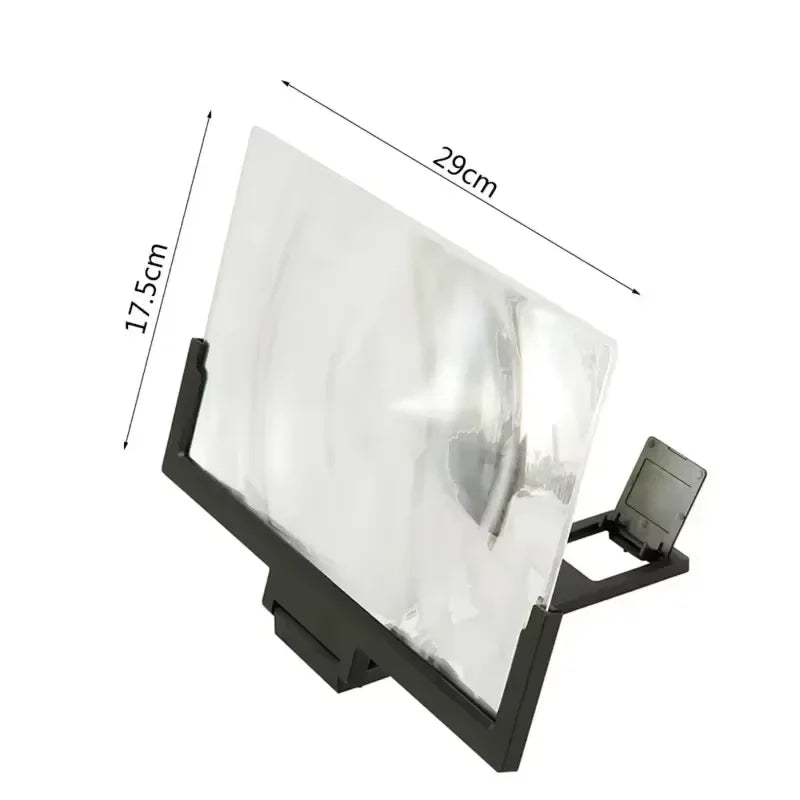 Foldable 14" 3D HD Phone Screen Amplifier Stand