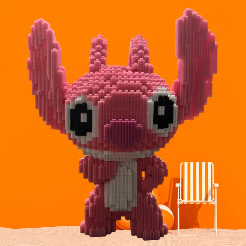 3000pcs Stitch Building Block Toy Set for Boys and Girls' Birthday Christmas Children's Adult Gift Toys Rapid Delivery