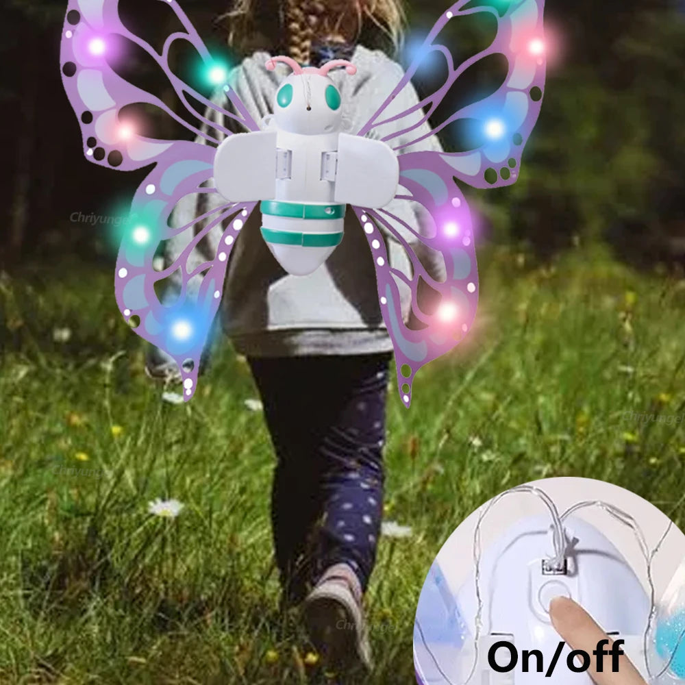 Electric Light-Up Fairy Wings Toy