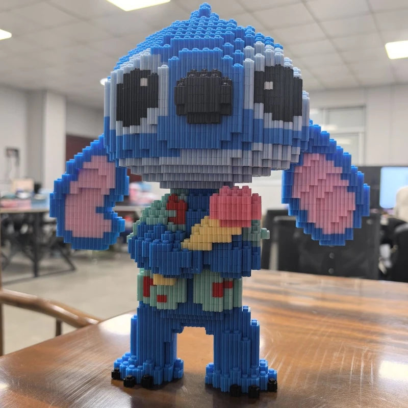 3000pcs Stitch Building Block Toy Set for Boys and Girls' Birthday Christmas Children's Adult Gift Toys Rapid Delivery