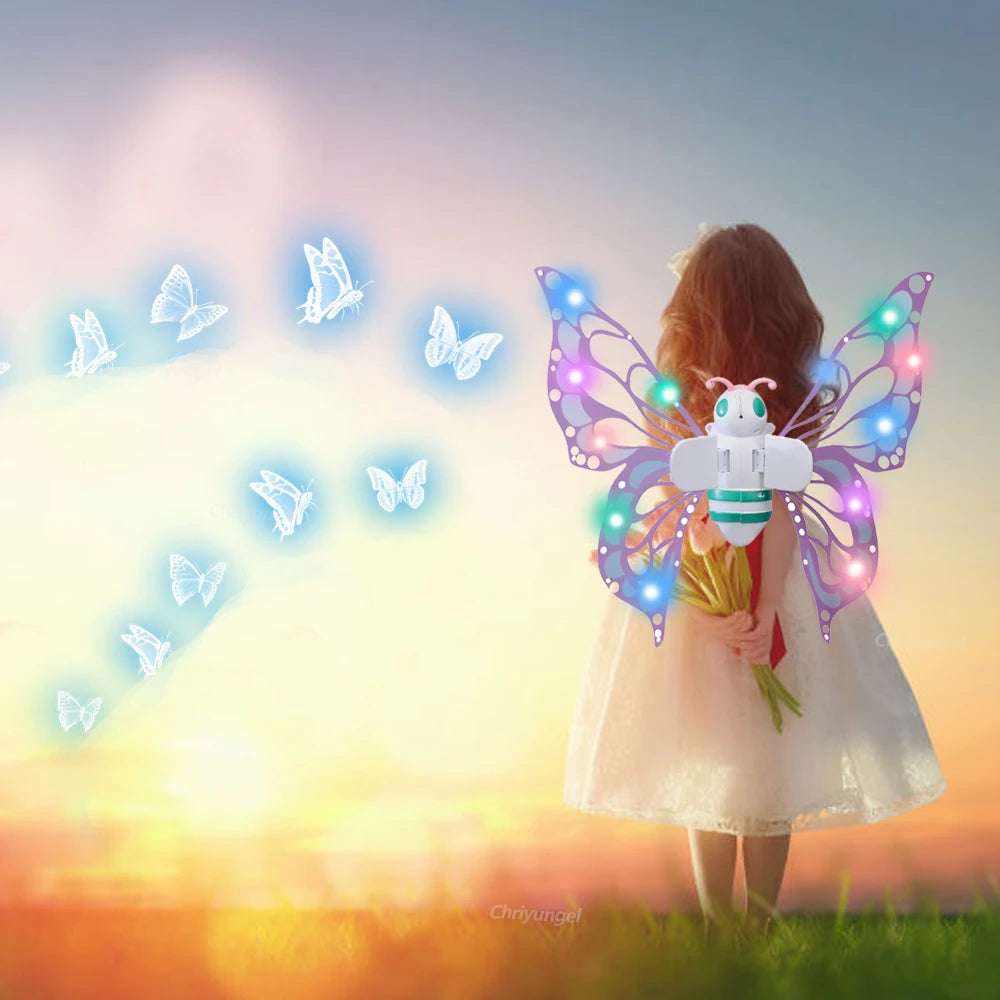 Electric Light-Up Fairy Wings Toy