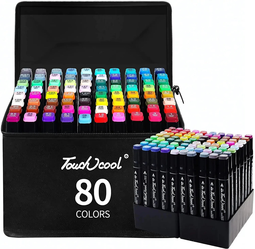 24-80 Color Double-Ended Art Markers