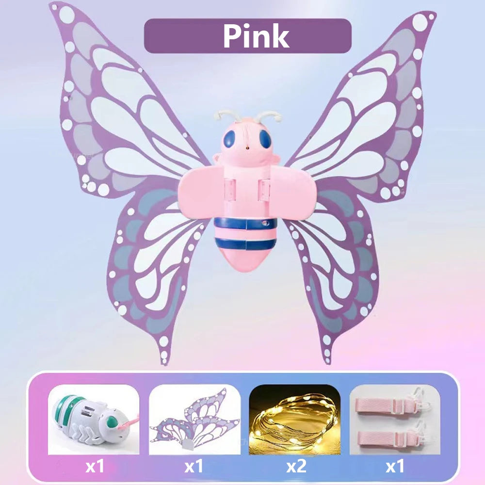 Electric Light-Up Fairy Wings Toy