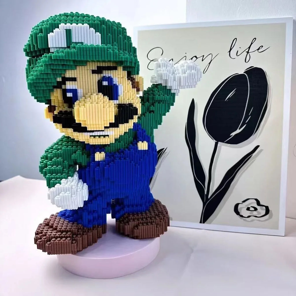 Super Mario Building Block Toy – Kids’ Assembly Gift