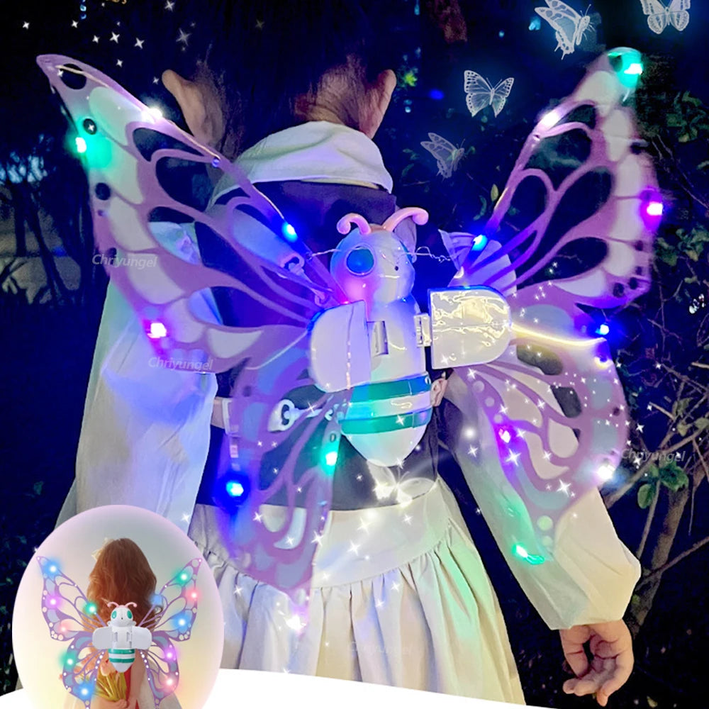 Electric Light-Up Fairy Wings Toy