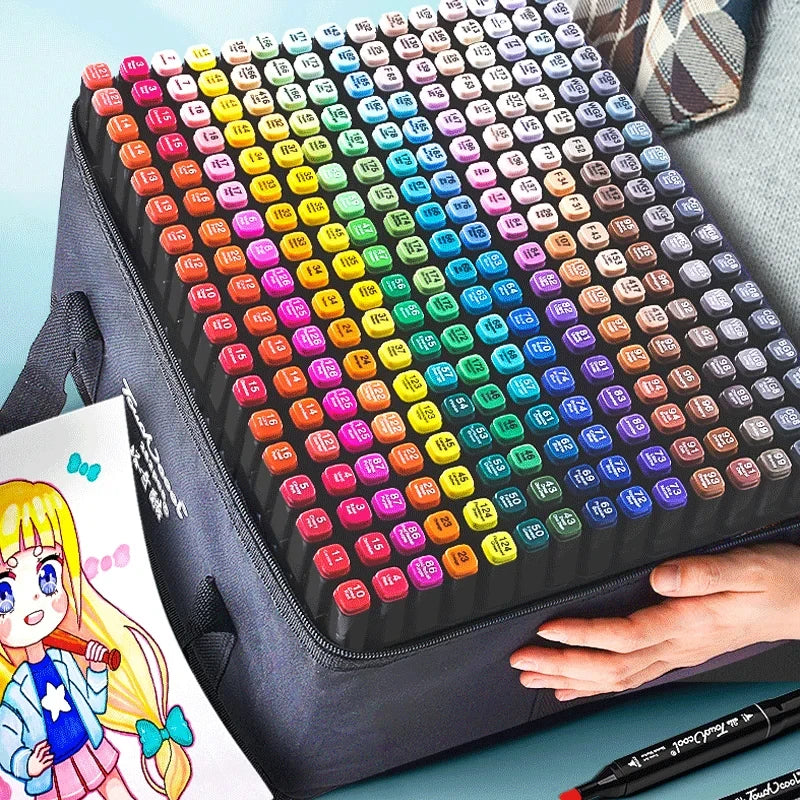 24-80 Color Double-Ended Art Markers